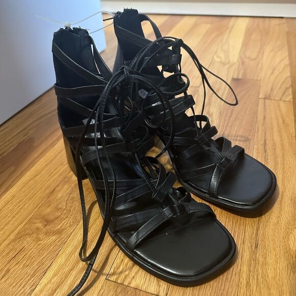 Steve Madden | CHERRI30 BLACK LEATHER - Picture 5 of 6